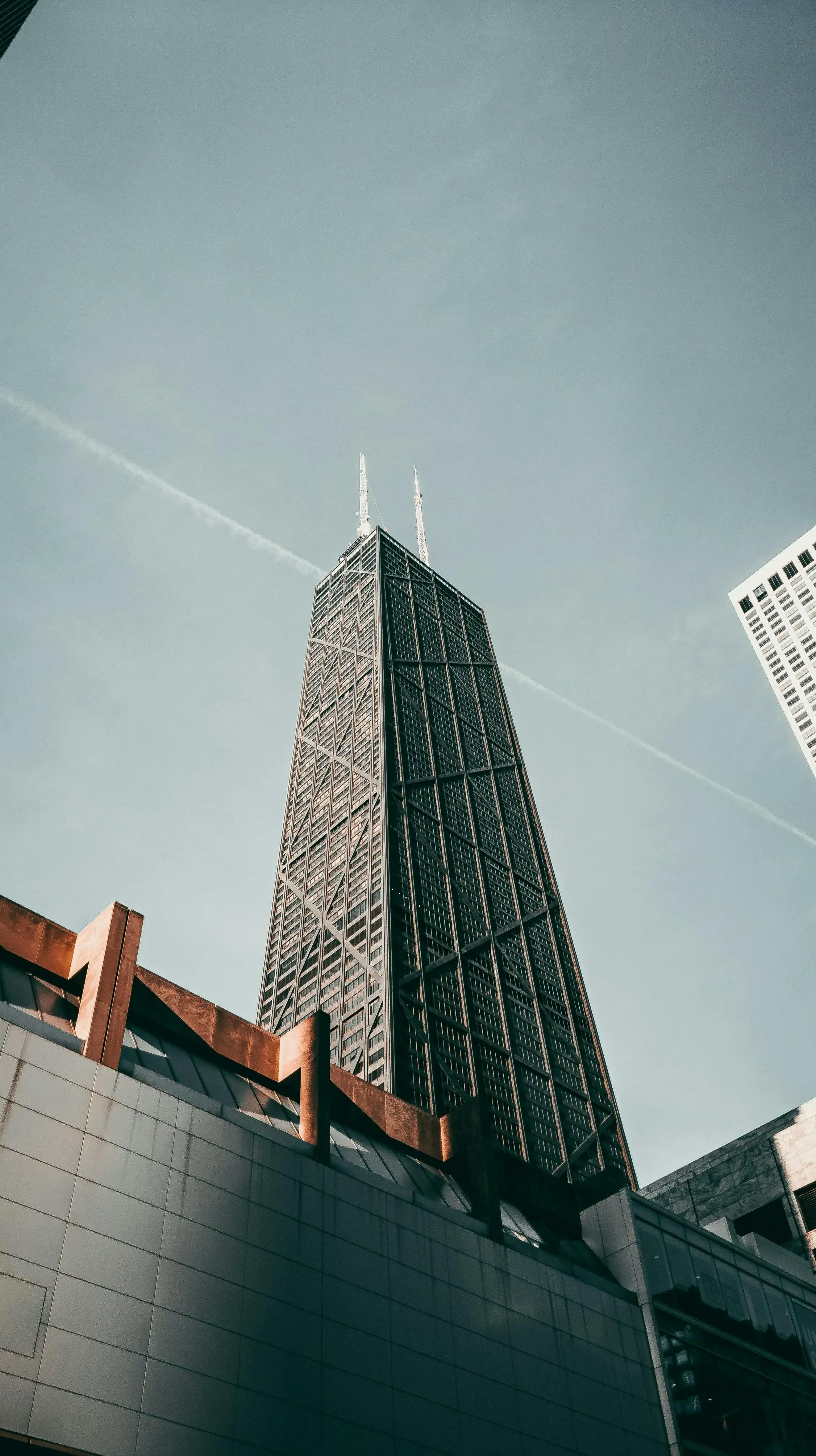 a photo of a skyscraper